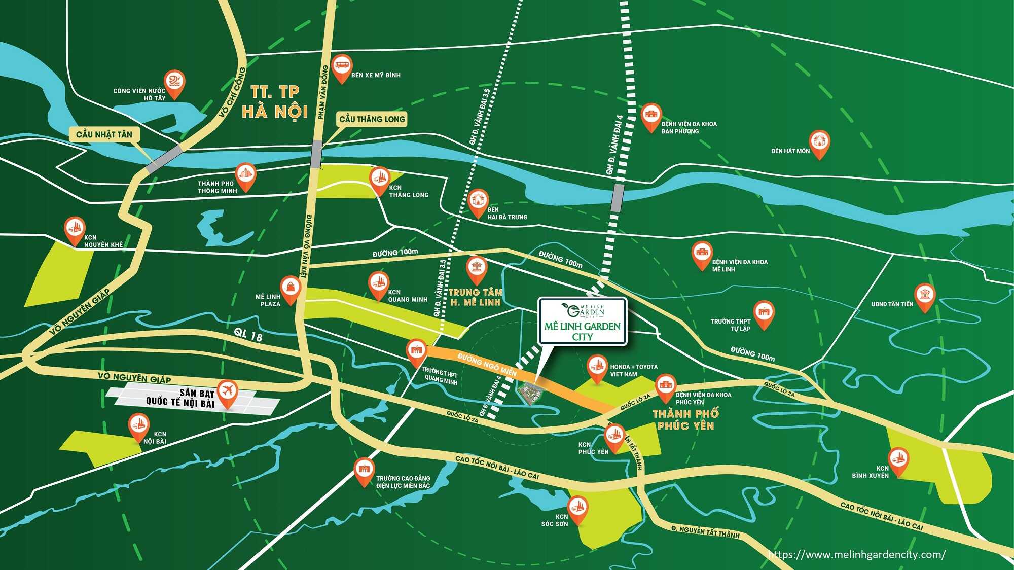 Trang chủ 51 Vị trí Taseco Mê Linh